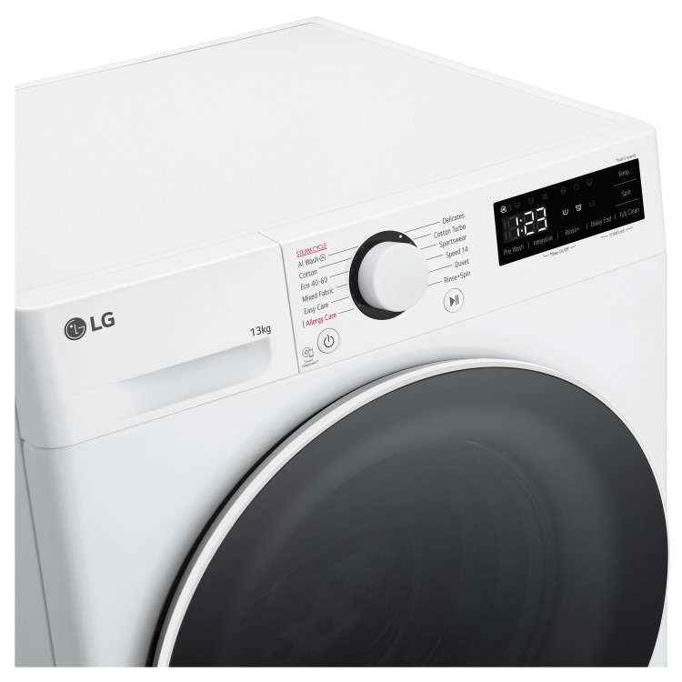 Refurbished LG TurboWash F4Y513WWLN1 Freestanding 13KG 1400 Spin Washing Machine White