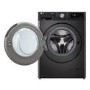 Refurbished LG TurboWash F4Y711BBTN1 Freestanding 11KG 1400 Spin Washing Machine Black