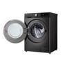 Refurbished LG TurboWash F4Y711BBTN1 Freestanding 11KG 1400 Spin Washing Machine Black