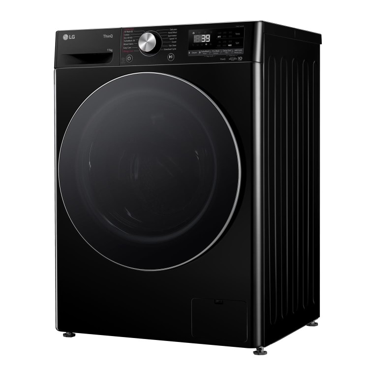 LG Series 4 Pro AI Direct Drive 11kg 1400rpm Washing Machine - Black