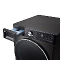 Refurbished LG EZDispense F4Y913BCTA1 Freestanding 13KG 1400 Spin Washing Machine Black