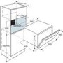 GRADE A2 - Minor Cosmetic Damage - AEG F55200VI0 6 Place Fully Integrated Compact Dishwasher