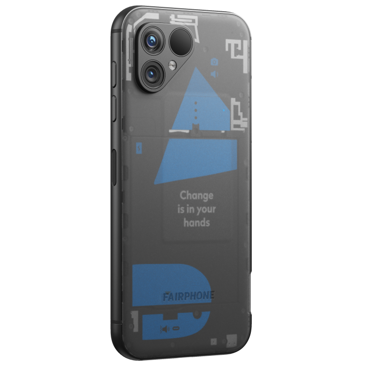 Fairphone 5 256GB 5G SIM Free Smartphone - Transparent