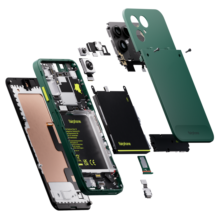 Fairphone Gen 6+ Forest Green 6.3" 256GB 5G Unlocked & SIM Free Smartphone
