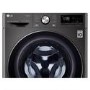 LG F6V1009BTSE 9kg 1560rpm Freestanding Washing Machine - Black