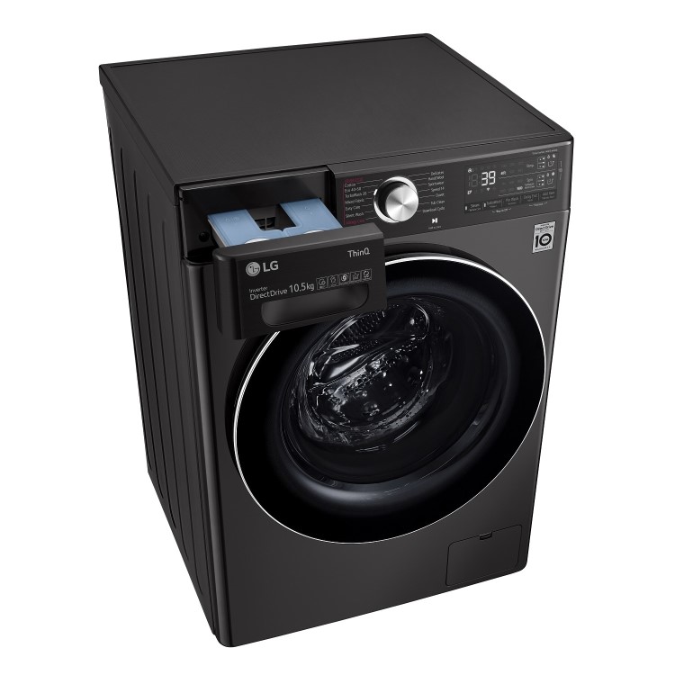 LG LG Turbowash 360 10.5kg 1560rpm Washing Machine - Black
