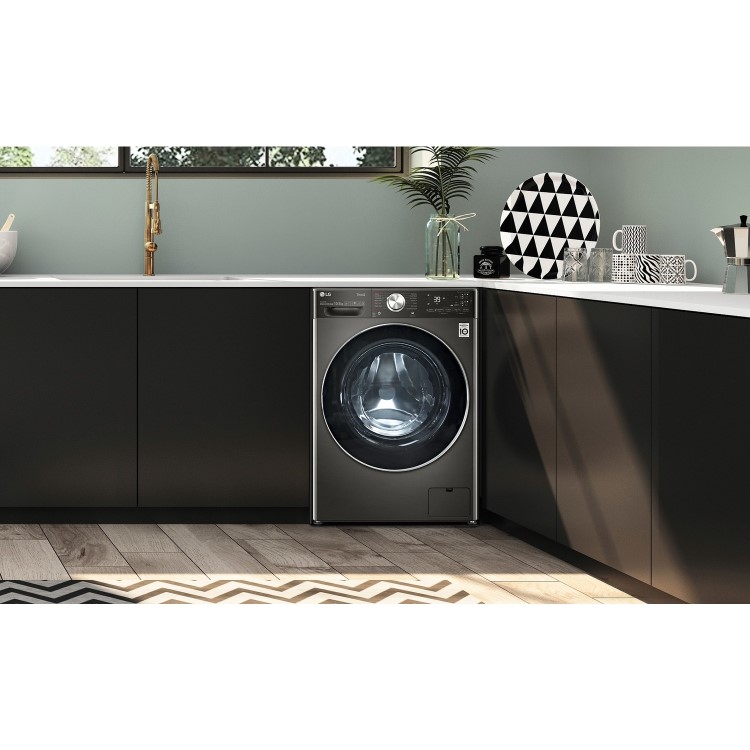 LG LG Turbowash 360 10.5kg 1560rpm Washing Machine - Black