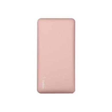 Belkin 5000mAh Battery Pack 2.4amp Output & Input Micro USB Cable - Rose Gold
