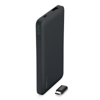Belkin Pocket Power 5K + USB-C to Micro USB Adapter - Black