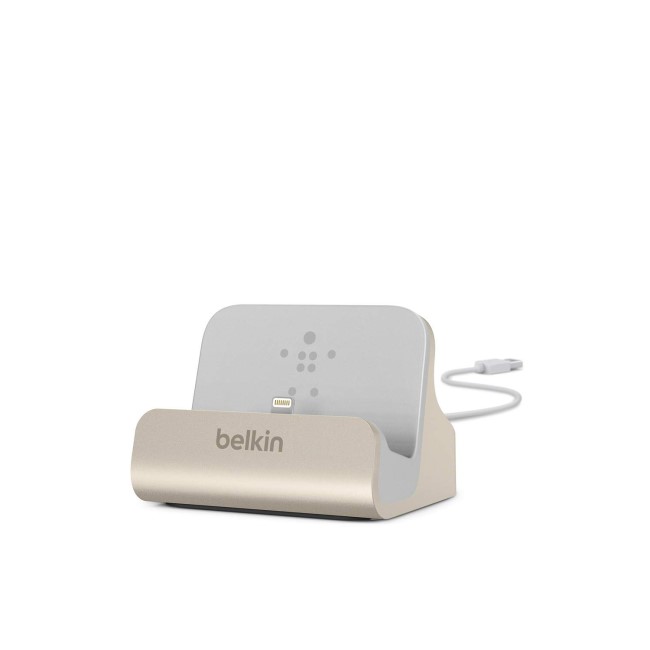 Belkin MIXIT Lightning Charge and Sync Dock - Gold