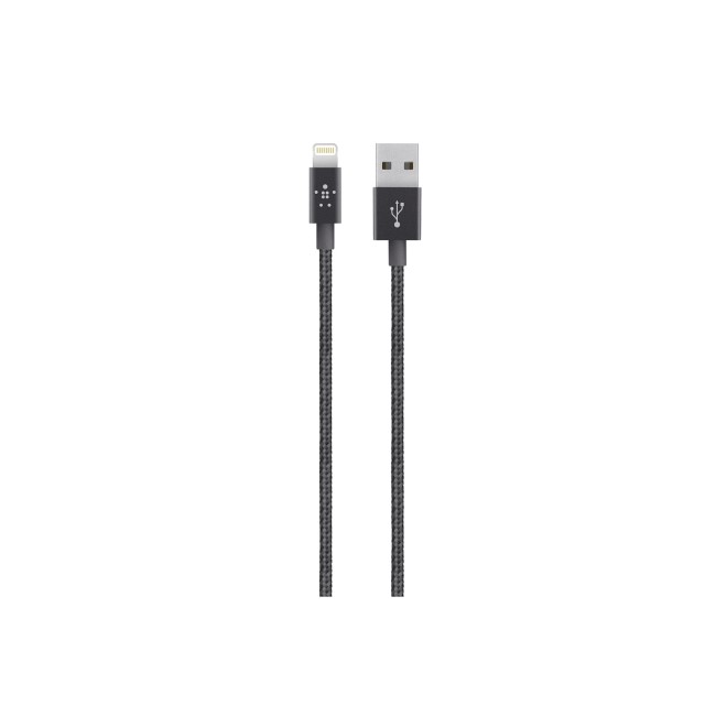 Belkin MIXIT Metallic Lightning to USB Cable - 1.2m - Black