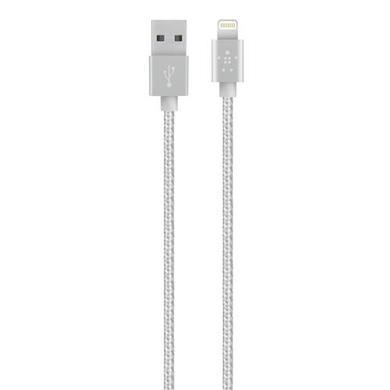 Belkin MIXIT Metallic Lightning to USB Cable - 1.2m - Grey