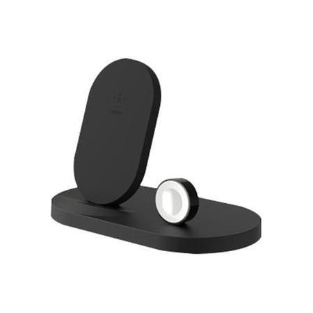 Belkin BOOST UP Wireless Charging Dock for iPhone + Apple Watch + USB port - Black