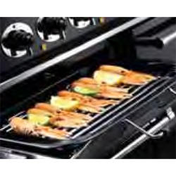 Falcon Deluxe 90cm Dual Fuel Range Cooker - Black