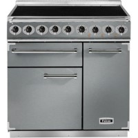 Falcon Deluxe 90cm Electric Range Cooker with Induction Hob - Stainless Steel