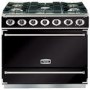 Falcon 90cm Dividable Single Oven Dual Fuel Range Cooker - Black