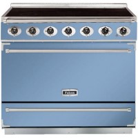 Falcon 90050 - 900S Dividable Single Oven 90cm Electric Range Cooker - China Blue And Brushed Chrome