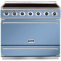 Falcon 90050 - 900S Dividable Single Oven 90cm Electric Range Cooker - China Blue And Brushed Chrome