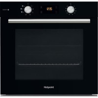 Refurbished Hotpoint FA4S541JBLGH 60cm Single Built In Electric Oven with Gentle Steam Black Refurbished Hotpoint FA4S541JBLGH 60cm Single Built In Electric Oven with Gentle Steam Black