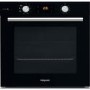 Refurbished Hotpoint FA4S541JBLGH 60cm Single Built In Electric Oven with Gentle Steam Black