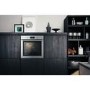 Refurbished Hotpoint Gentle Steam FA4S544IXH 60cm Single Built In Electric Oven Stainless Steel