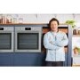 GRADE A2 - Hotpoint FA4S544IXH 71 Litre Built-in Multifunction Steam Oven - Stainless Steel