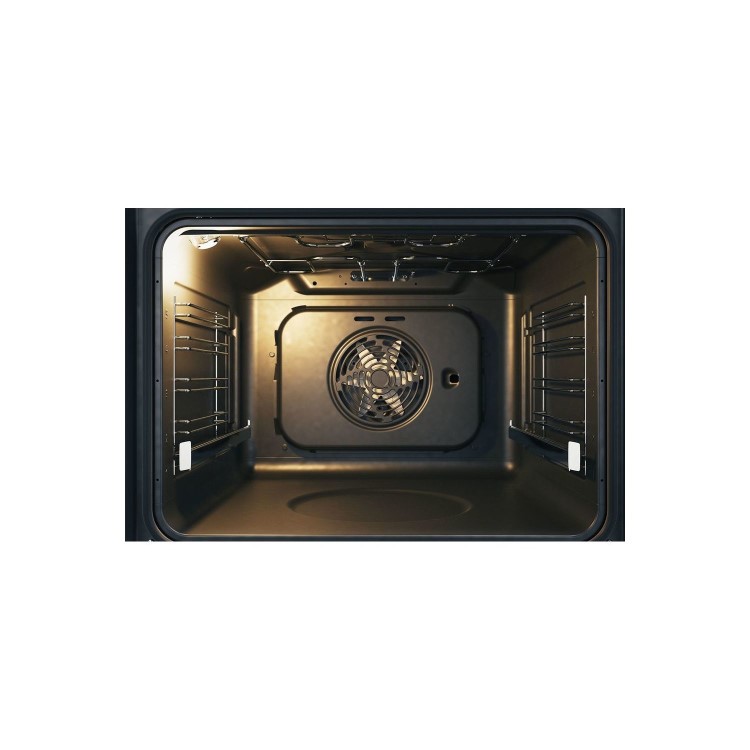 Refurbished Hotpoint Gentle Steam FA4S544IXH 60cm Single Built In Electric Oven Stainless Steel