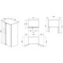 GRADE A2 - Light cosmetic damage - Smeg FA63X Side By Side Fridge Freezer Fully Clad In Stainless Steel