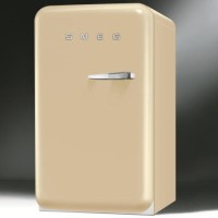 Smeg FAB10HLP 55cm Wide Retro Style Left Hinge Freestanding Larder Fridge - Cream