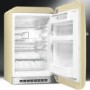 Smeg FAB10HRP 55cm Wide Retro Style Right Hinge Freestanding Larder Fridge - Cream