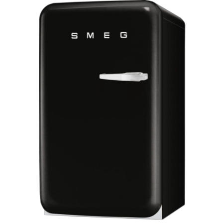 Smeg FAB10LNE 55cm Wide Left Hinge Freestanding Fridge - Black