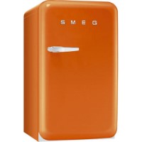Smeg FAB10RO 55cm Wide Retro Style Right Hinge Freestanding Fridge - Orange
