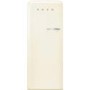 Smeg FAB28LCR3UK Fifities Style Left Hand Hinge Freestanding Fridge With Ice Box - Cream