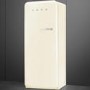 Smeg FAB28LCR3UK Fifities Style Left Hand Hinge Freestanding Fridge With Ice Box - Cream