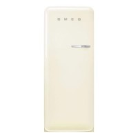 Smeg 244 Litre Fifties Style Left Hand Hinge Freestanding Fridge With Ice Box – Cream