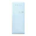 FAB28LPB5UK Smeg 244 Litre Fifties Style Left Hand Hinge Fridge with Icebox - Pastel Blue