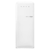 Smeg 244 Litre Fifties Style Right Hand Hinge Freestanding Fridge With Ice Box – White