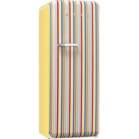 Smeg FAB28QCS1 60cm Wide Retro Style Right Hinge Freestanding Fridge - Candy Stripe
