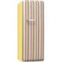 Smeg FAB28QCS1 60cm Wide Retro Style Right Hinge Freestanding Fridge - Candy Stripe