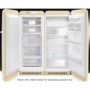Smeg FAB28QUJ1 60cm Wide Retro Style Right Hinge Freestanding Fridge - Union Jack