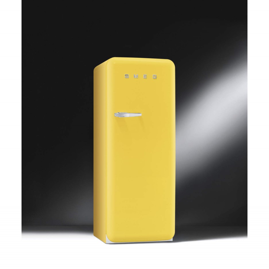 Smeg FAB28QG1 60cm Wide Retro Style Right Hinge Freestanding Fridge