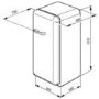 Smeg FAB28QUJ1 60cm Wide Retro Style Right Hinge Freestanding Fridge - Union Jack
