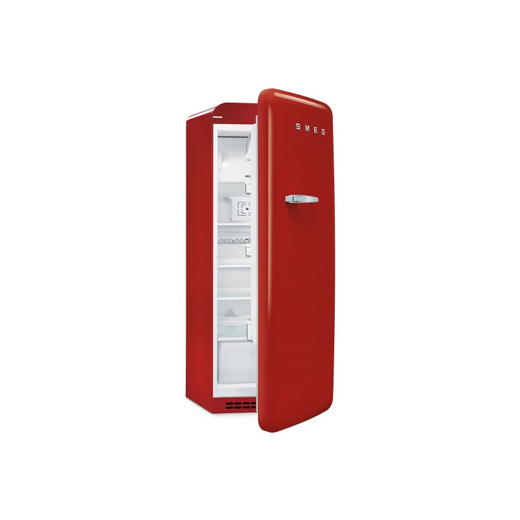 Smeg FAB28QR Retro Style Fridge with Ice Box - Right Hand Hinge