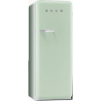 Smeg FAB28QV1 60cm Wide Retro Style Right Hinge Freestanding Fridge - Pastel Green
