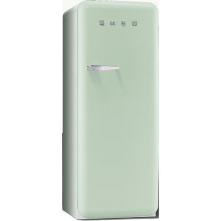 Smeg FAB28QV1 60cm Wide Retro Style Right Hinge Freestanding Fridge - Pastel Green