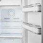 Smeg 244 Litre Fifties Style Right Hand Hinge Freestanding Fridge With Ice Box – Black