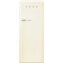 Smeg 270 Litre Fifities Style Right Hand Hinge Freestanding Fridge With Ice Box - Cream