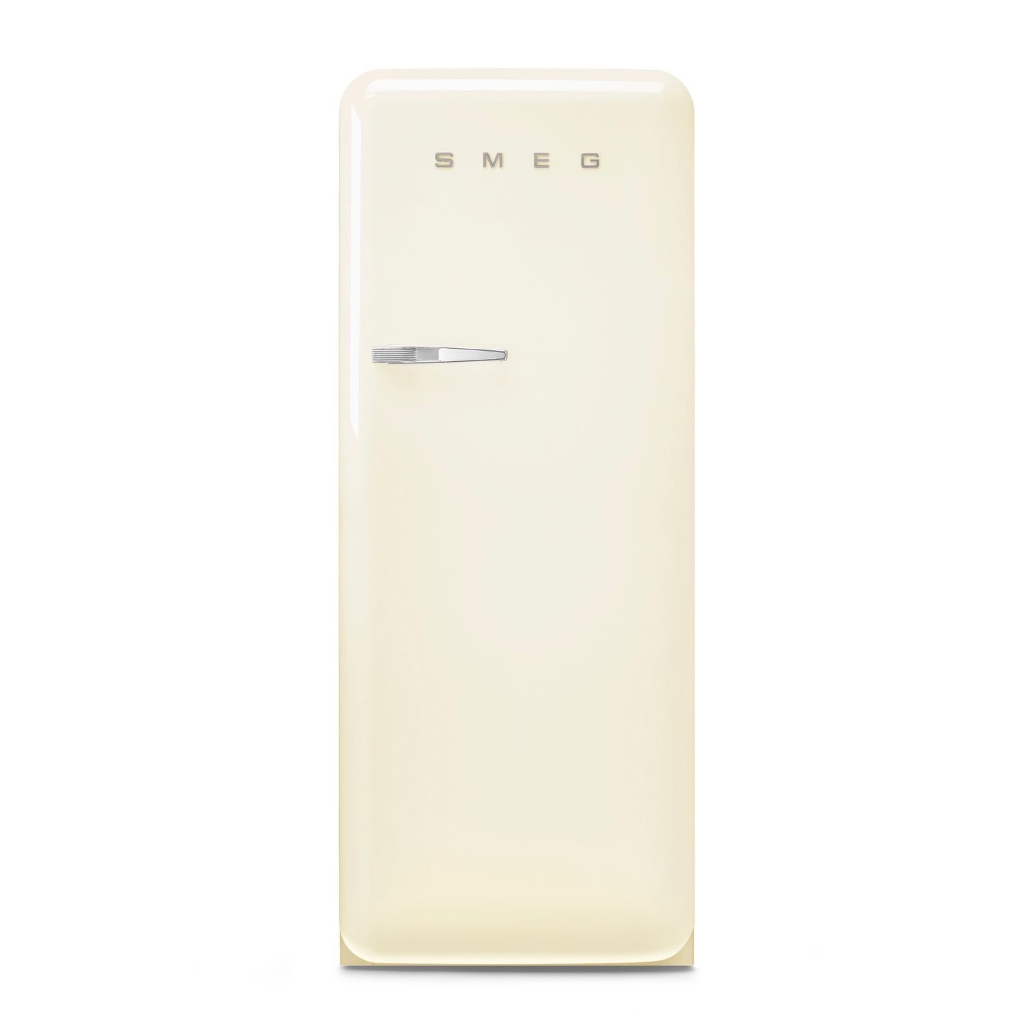 Smeg 244 Litre Fifties Style Right Hand Hinge Freestanding Fridge With Ice Box  FAB28RCR6UK