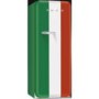 Smeg FAB28RIT1 Retro Style Fridge with Ice Box - Right Hand Hinge - Italian Flag