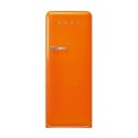 FAB28ROR6 Smeg 244 Litre Fifties Style Right Hand Hinge Freestanding Fridge – Orange